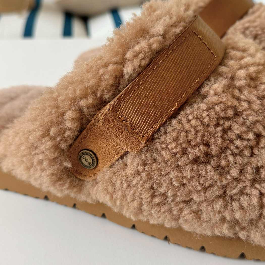 AUSTRALIAN SHEPHERD® UGG Slippers Sheepskin Wool Slingback Nozet  AS 2110