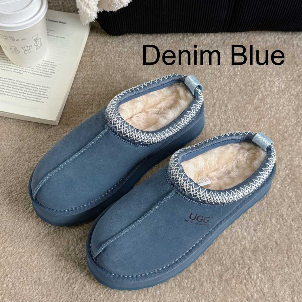 AUSTRALIAN SHEPHERD® UGG Slippers Sheepskin Wool Ankle Platform Tazzy Tay AS 2114