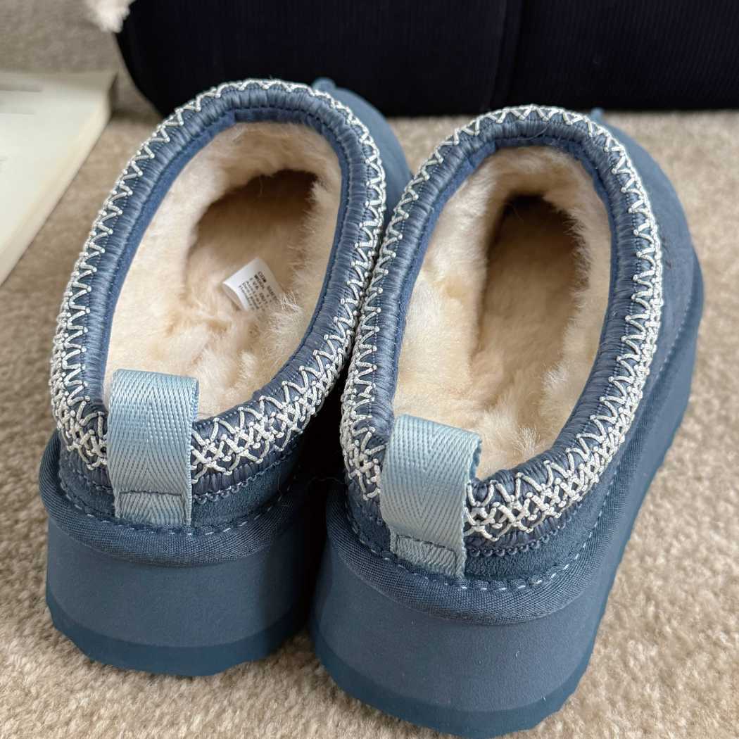 AUSTRALIAN SHEPHERD® UGG Slippers Sheepskin Wool Ankle Platform Tazzy Tay AS 2114