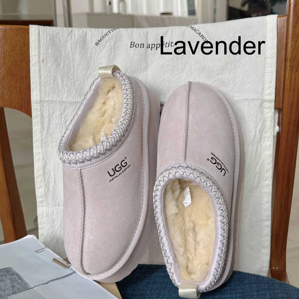 AUSTRALIAN SHEPHERD® UGG Slippers Sheepskin Wool Ankle Platform Tazzy Tay AS 2114
