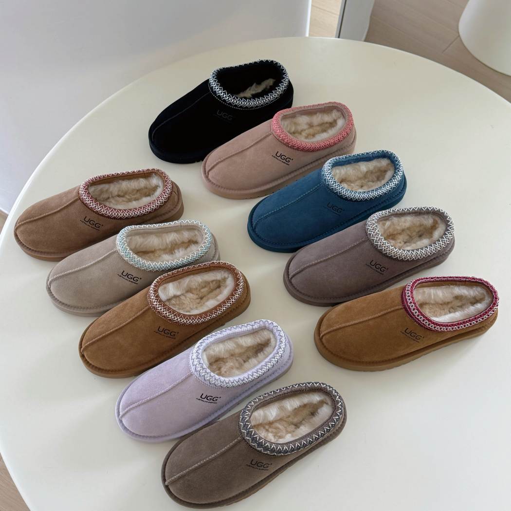 AUSTRALIAN SHEPHERD® UGG Tazzy Tay Sheepskin Wool Ankle Slippers AS 2115