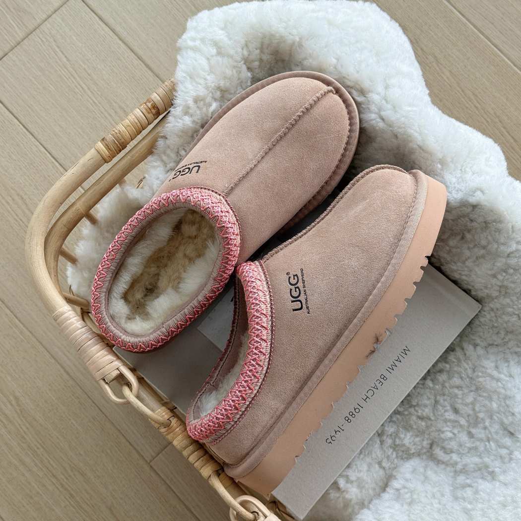 AUSTRALIAN SHEPHERD® UGG Tazzy Tay Sheepskin Wool Ankle Slippers AS 2115