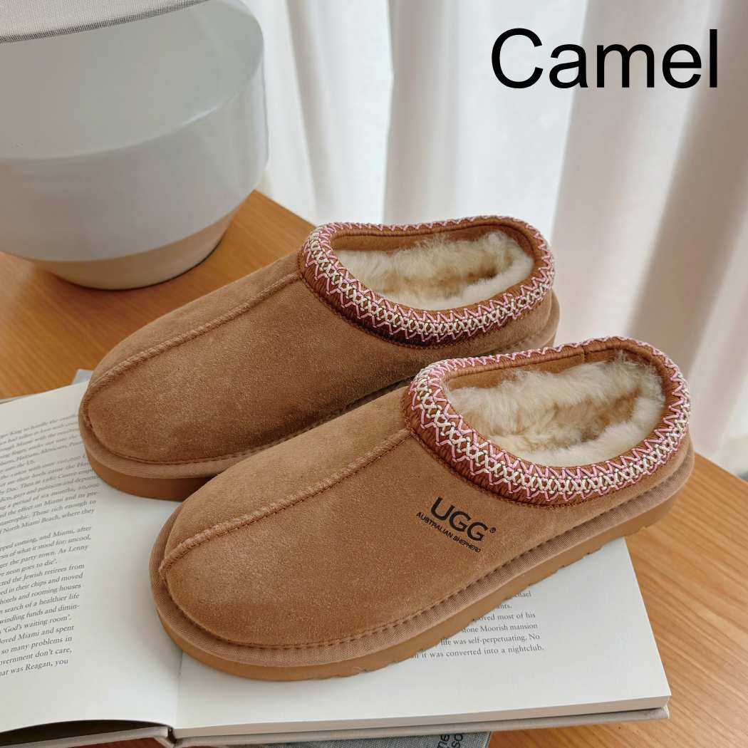 AUSTRALIAN SHEPHERD® UGG Tazzy Tay Sheepskin Wool Ankle Slippers AS 2115