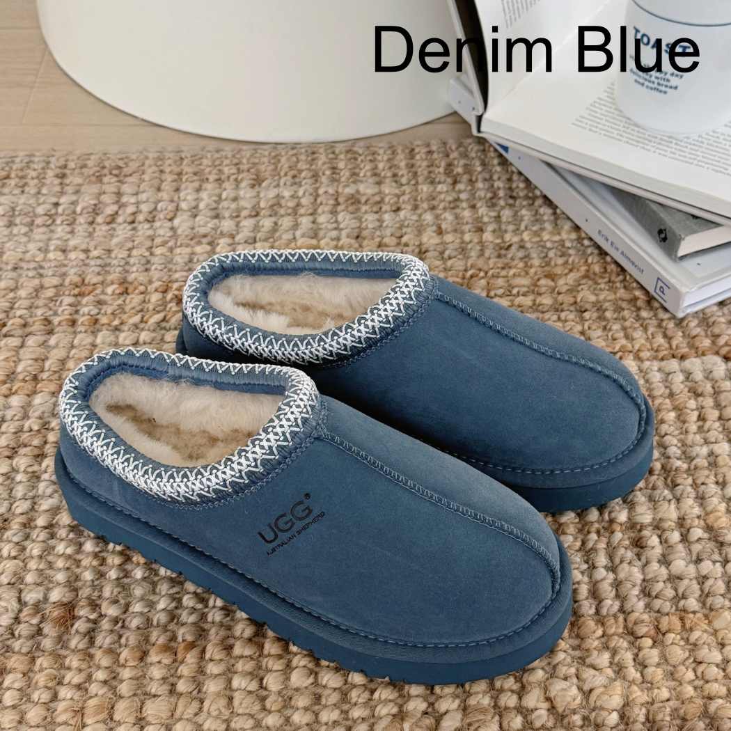 AUSTRALIAN SHEPHERD® UGG Tazzy Tay Sheepskin Wool Ankle Slippers AS 2115