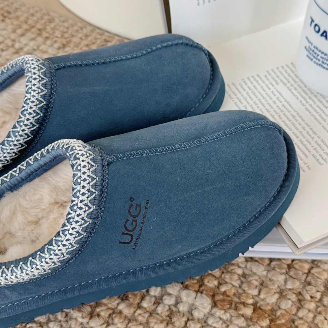 AUSTRALIAN SHEPHERD® UGG Tazzy Tay Sheepskin Wool Ankle Slippers AS 2115
