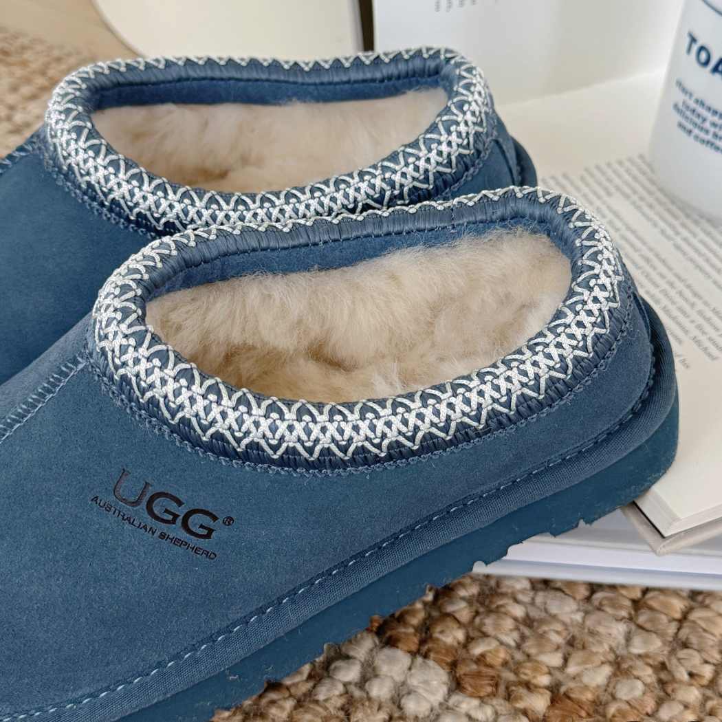 AUSTRALIAN SHEPHERD® UGG Tazzy Tay Sheepskin Wool Ankle Slippers AS 2115