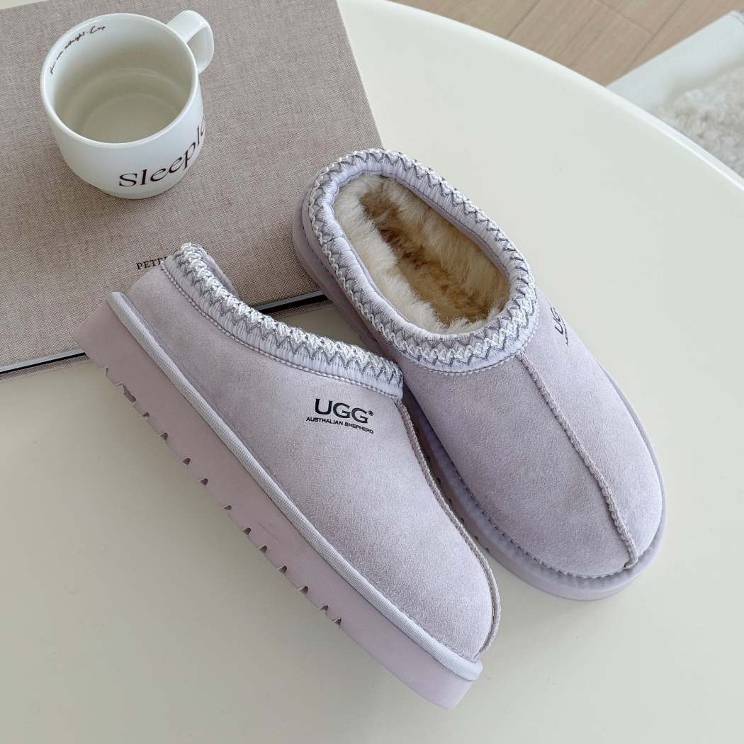 AUSTRALIAN SHEPHERD® UGG Tazzy Tay Sheepskin Wool Ankle Slippers AS 2115