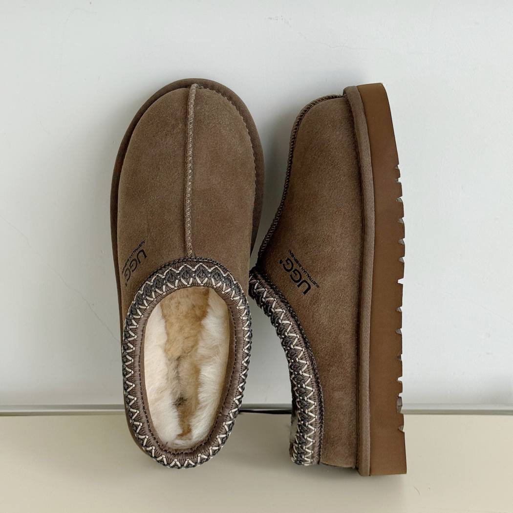 AUSTRALIAN SHEPHERD® UGG Tazzy Tay Sheepskin Wool Ankle Slippers AS 2115