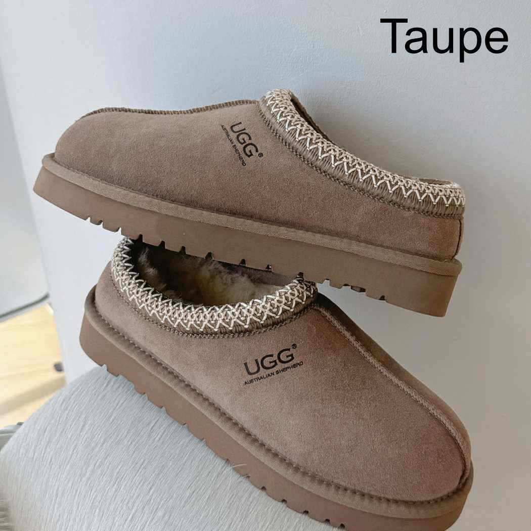 AUSTRALIAN SHEPHERD® UGG Tazzy Tay Sheepskin Wool Ankle Slippers AS 2115