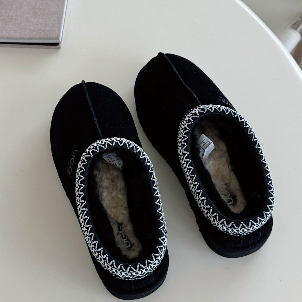 AUSTRALIAN SHEPHERD® UGG Tazzy Tay Sheepskin Wool Ankle Slippers AS 2115