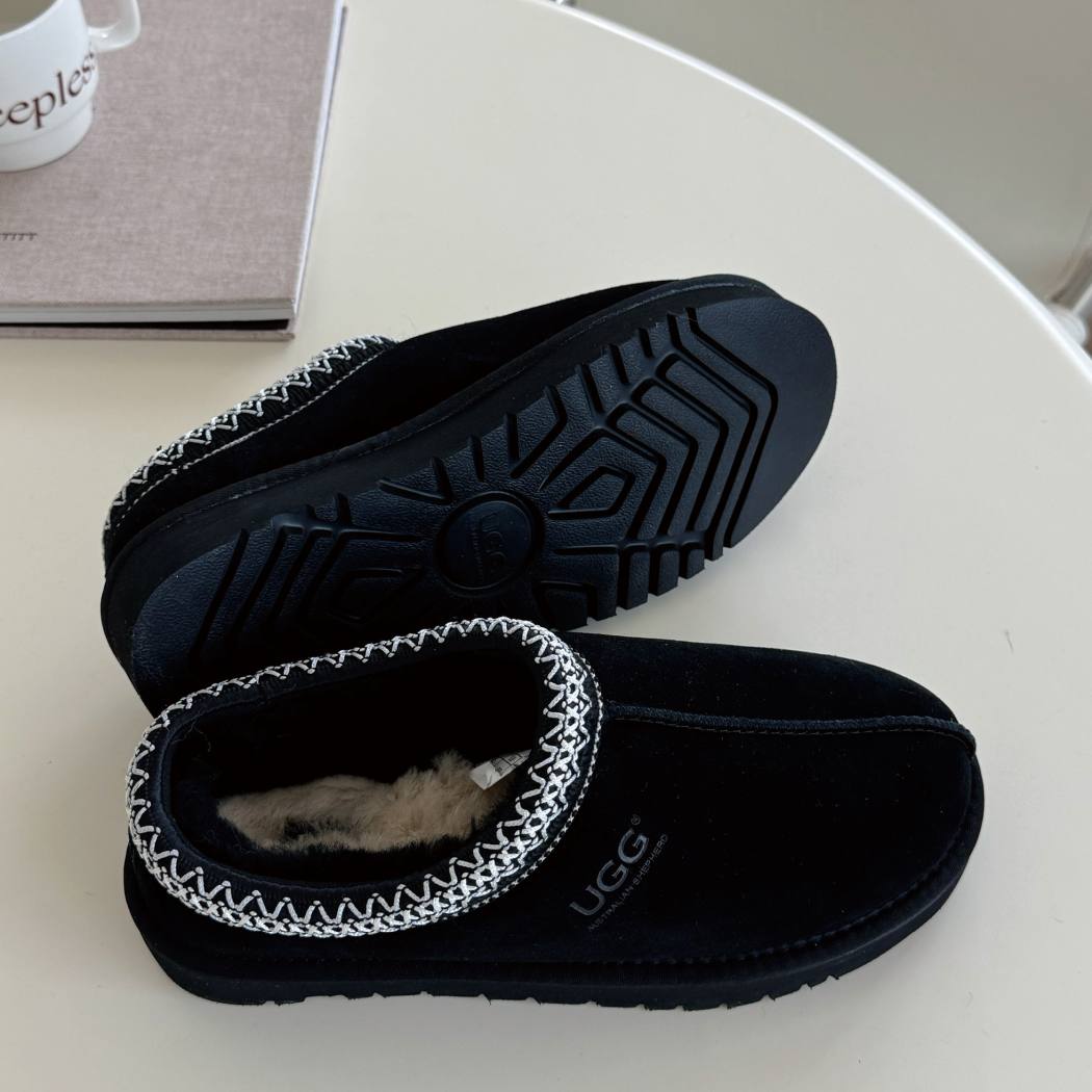 AUSTRALIAN SHEPHERD® UGG Tazzy Tay Sheepskin Wool Ankle Slippers AS 2115