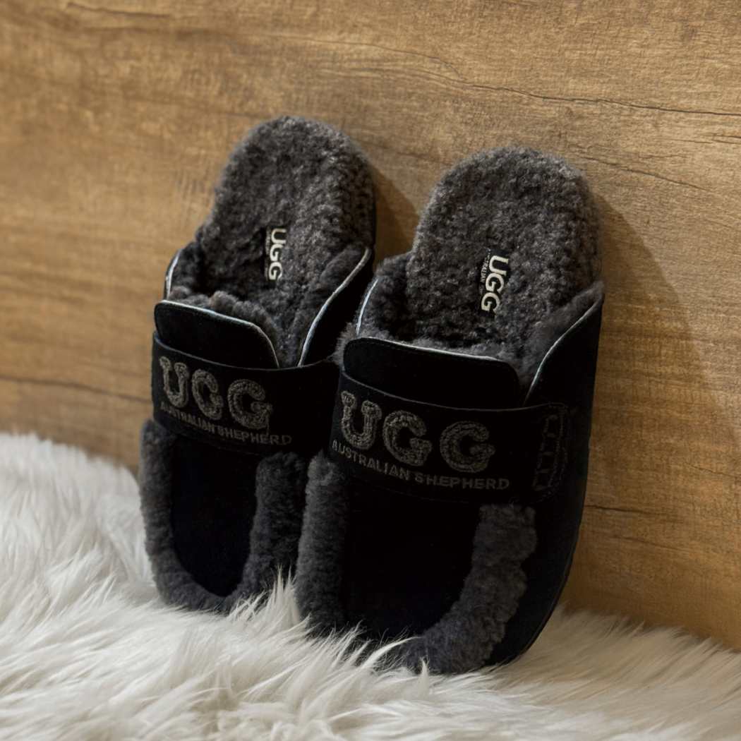 AUSTRALIAN SHEPHERD® Lora Sheepskin Wool Slippers AS 2117