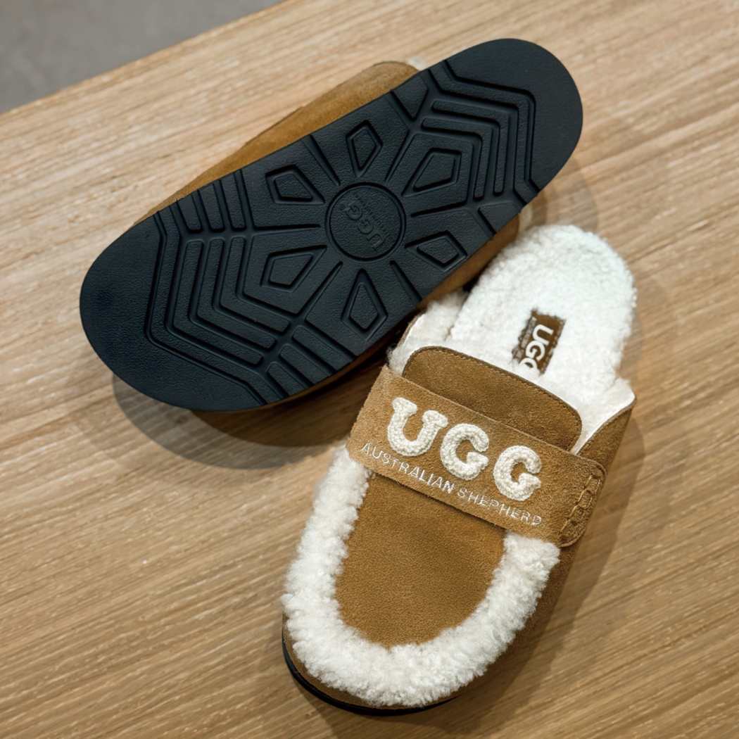 AUSTRALIAN SHEPHERD® Lora Sheepskin Wool Slippers AS 2117