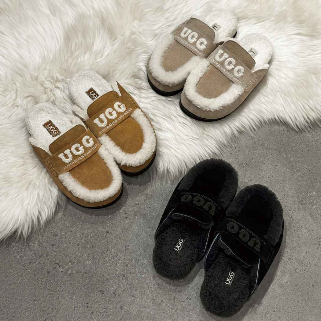 AUSTRALIAN SHEPHERD® Lora Sheepskin Wool Slippers AS 2117