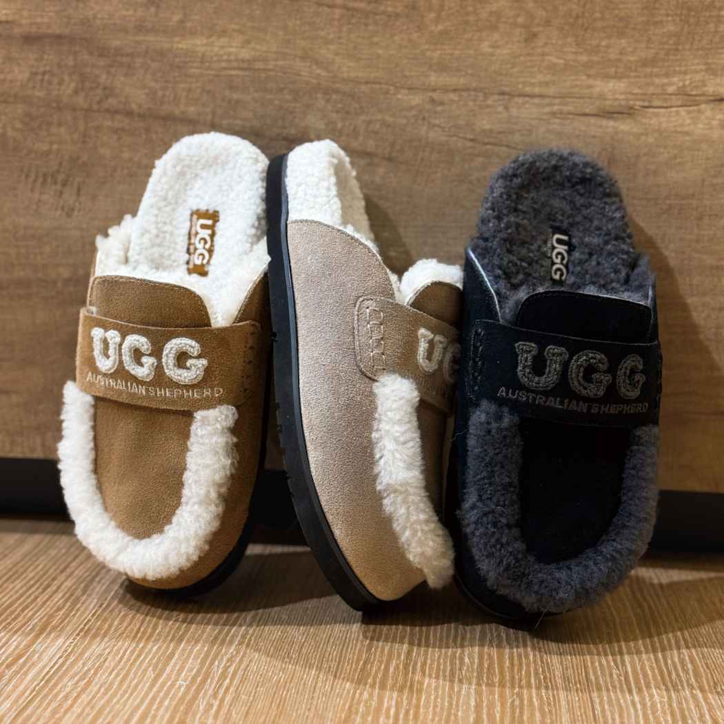 AUSTRALIAN SHEPHERD® Lora Sheepskin Wool Slippers AS 2117