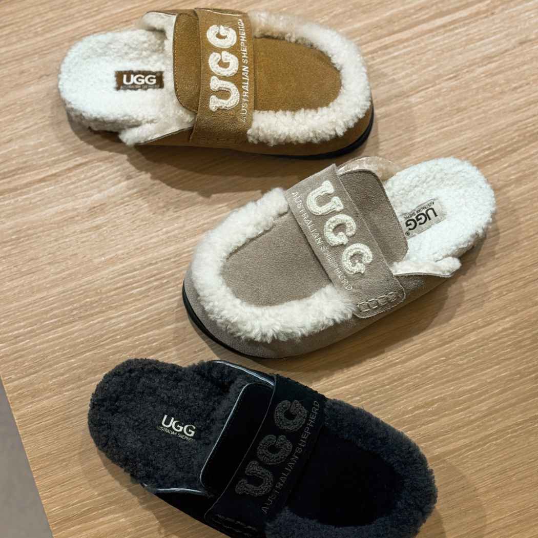 AUSTRALIAN SHEPHERD® Lora Sheepskin Wool Slippers AS 2117