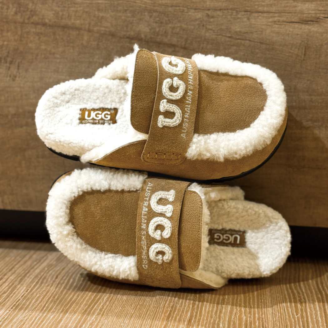 AUSTRALIAN SHEPHERD® Lora Sheepskin Wool Slippers AS 2117