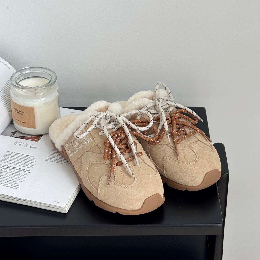 AUSTRALIAN SHEPHERD® Keano Sheepskin Wool Lace-Up Sneaker AS 2146