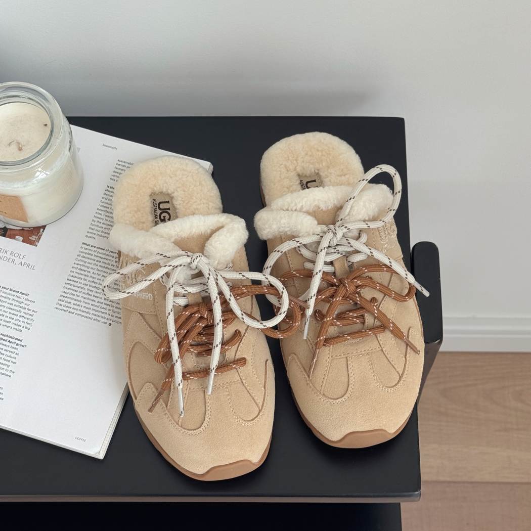 AUSTRALIAN SHEPHERD® Keano Sheepskin Wool Lace-Up Sneaker AS 2146