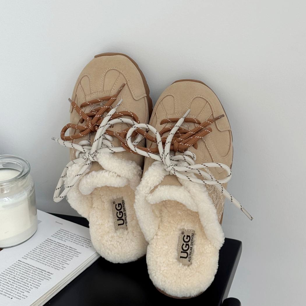 AUSTRALIAN SHEPHERD® Keano Sheepskin Wool Lace-Up Sneaker AS 2146