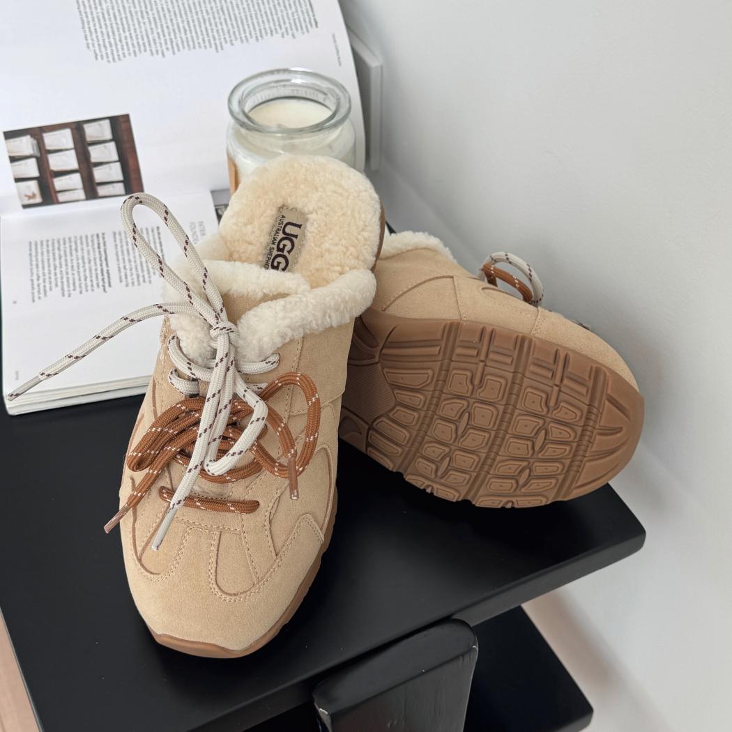 AUSTRALIAN SHEPHERD® Keano Sheepskin Wool Lace-Up Sneaker AS 2146
