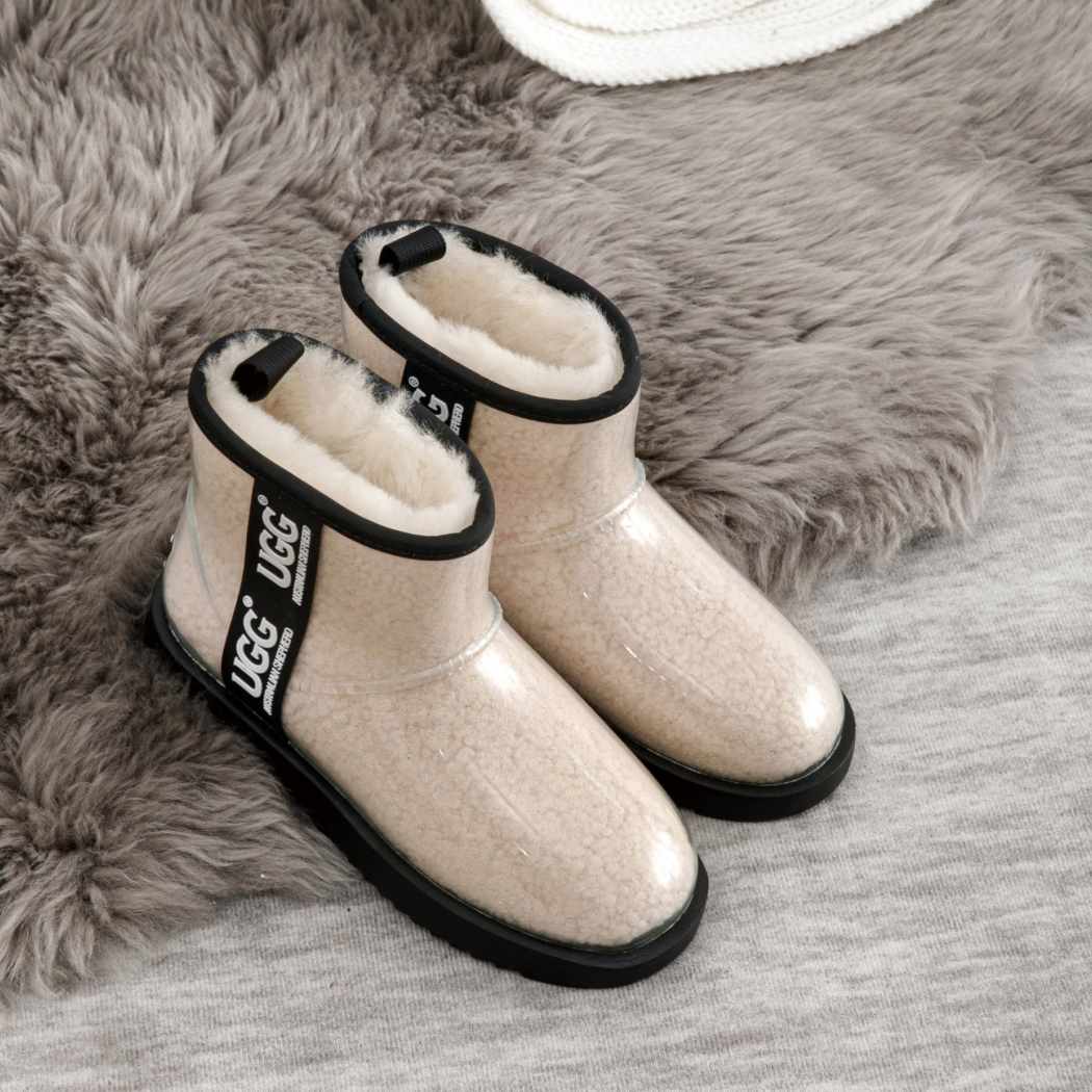 AUSTRALIAN SHEPHERD® UGG Boots Women Clear Waterproof Shearling Coated Classic AS 3031