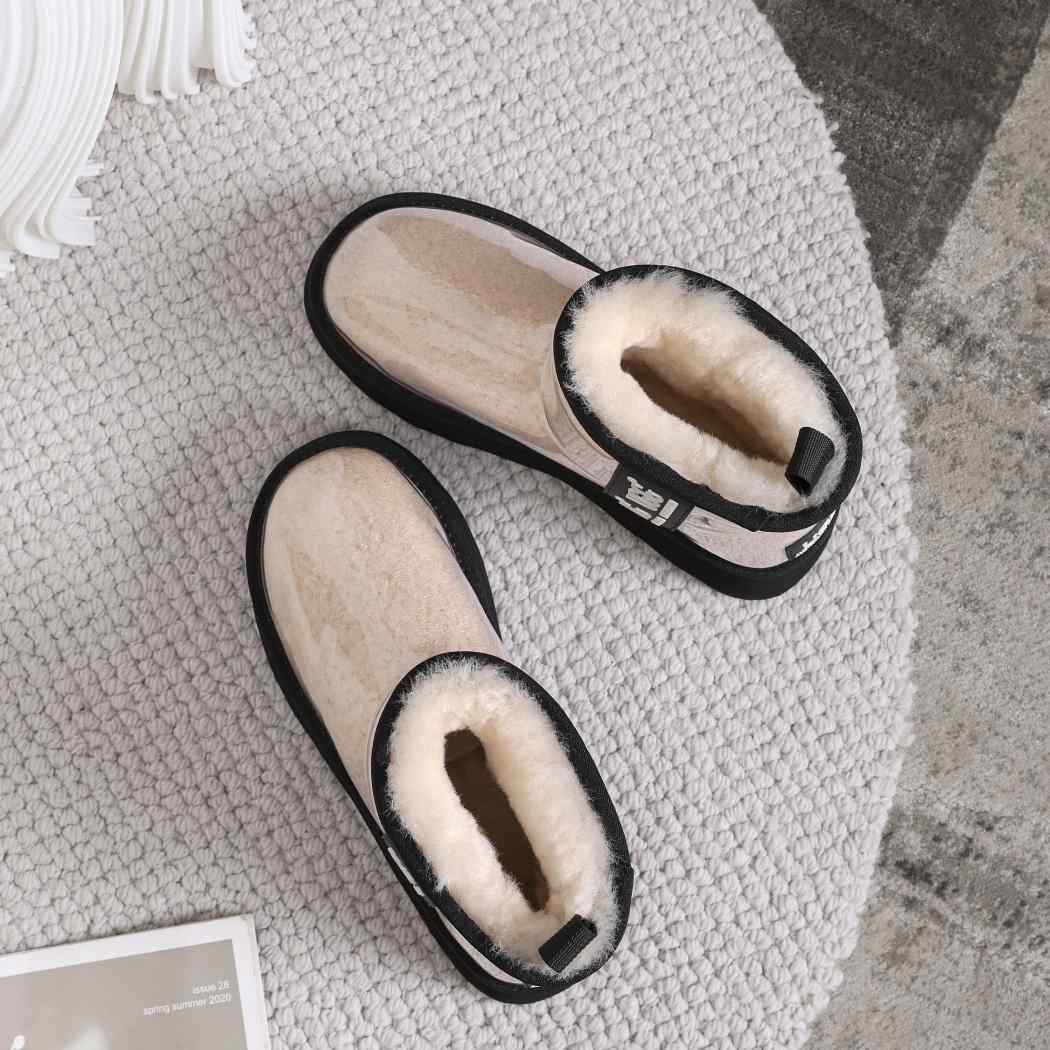 AUSTRALIAN SHEPHERD® UGG Boots Women Clear Waterproof Shearling Coated Classic Platform AS 3042