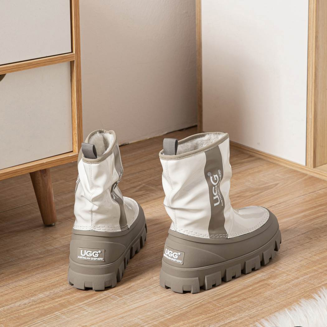 AUSTRALIAN SHEPHERD® UGG Boots Women Sheepskin Wool Waterproof Chunky Wren AS 3072