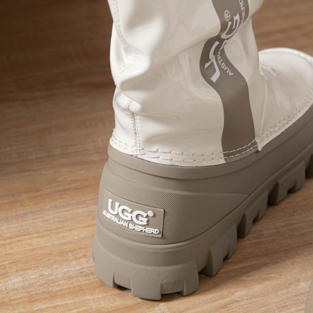 AUSTRALIAN SHEPHERD® UGG Boots Women Sheepskin Wool Waterproof Chunky Wren AS 3072