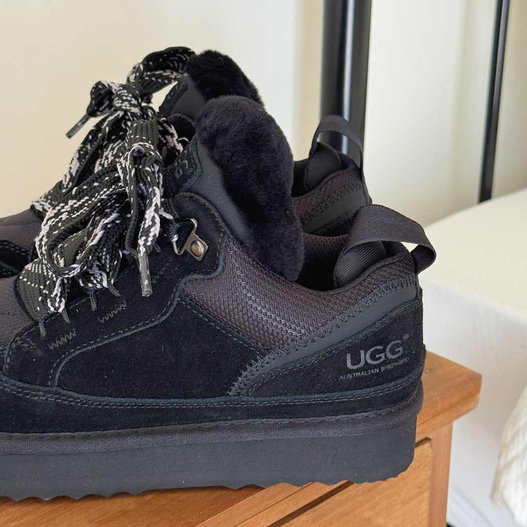 AUSTRALIAN SHEPHERD® UGG Boots Sheepskin Wool Lace Up Platform Parkyr AS 3083