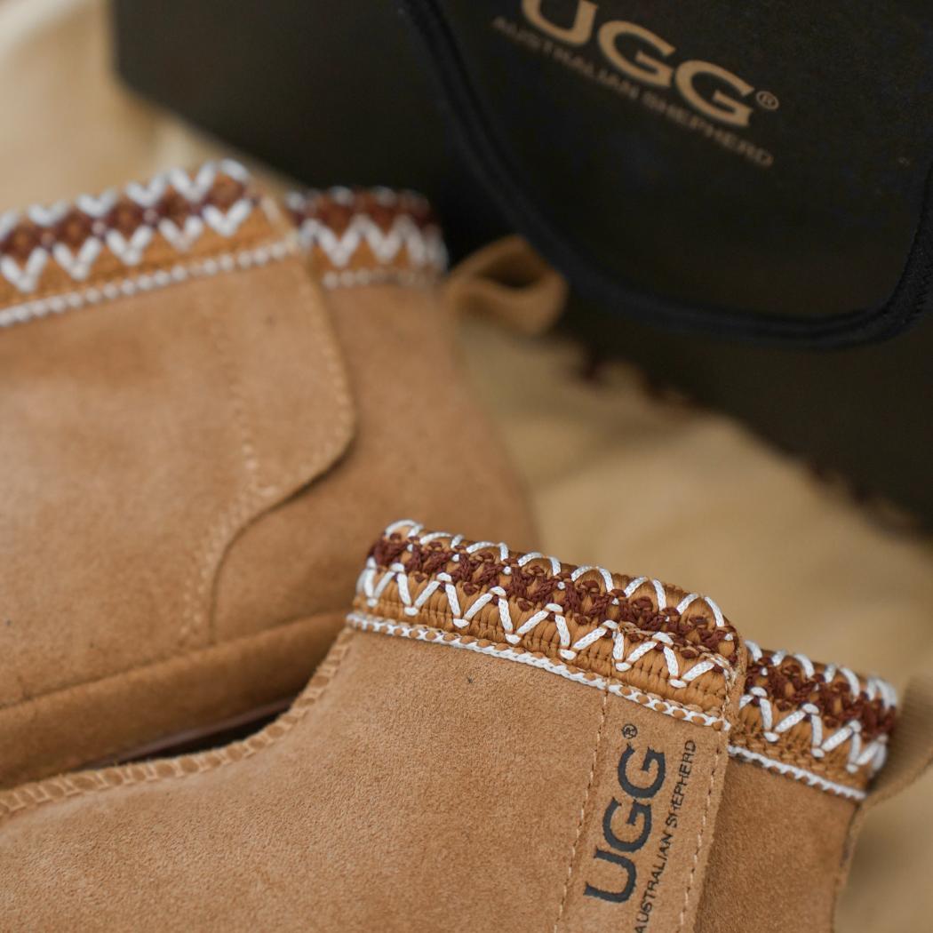 AUSTRALIAN SHEPHERD® Kids UGG Boots Barney Gift Set AS 3087K