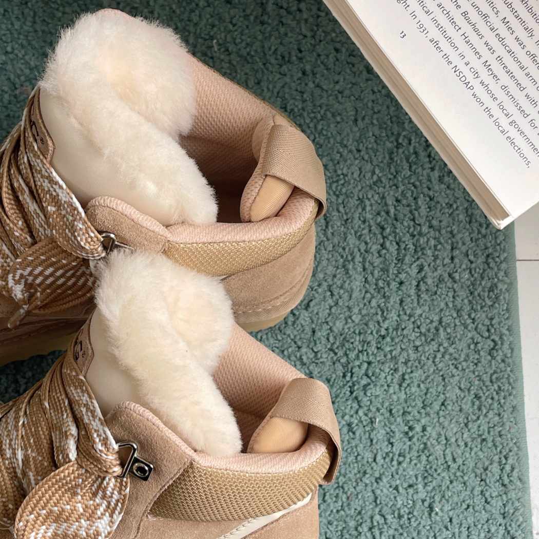 AUSTRALIAN SHEPHERD® Samir Lace-Up Ankle Platform Boots AS 3091