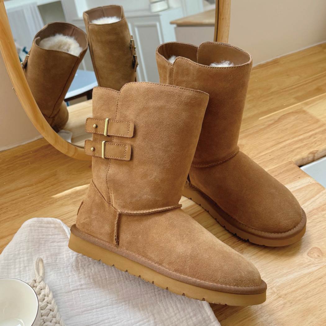 AUSTRALIAN SHEPHERD® UGG Mid-Calf Buckle Boots – Winza | AS3099
