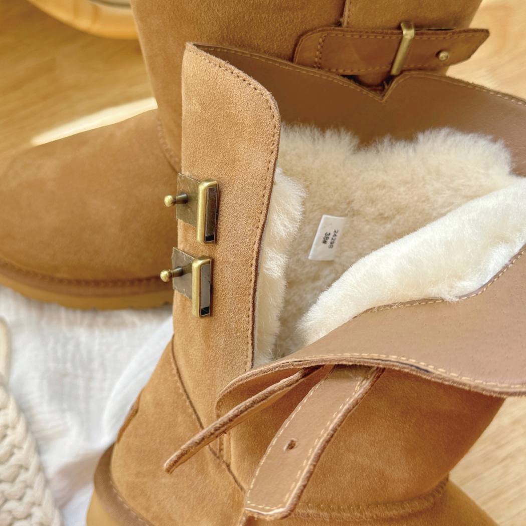 AUSTRALIAN SHEPHERD® UGG Mid-Calf Buckle Boots – Winza | AS3099