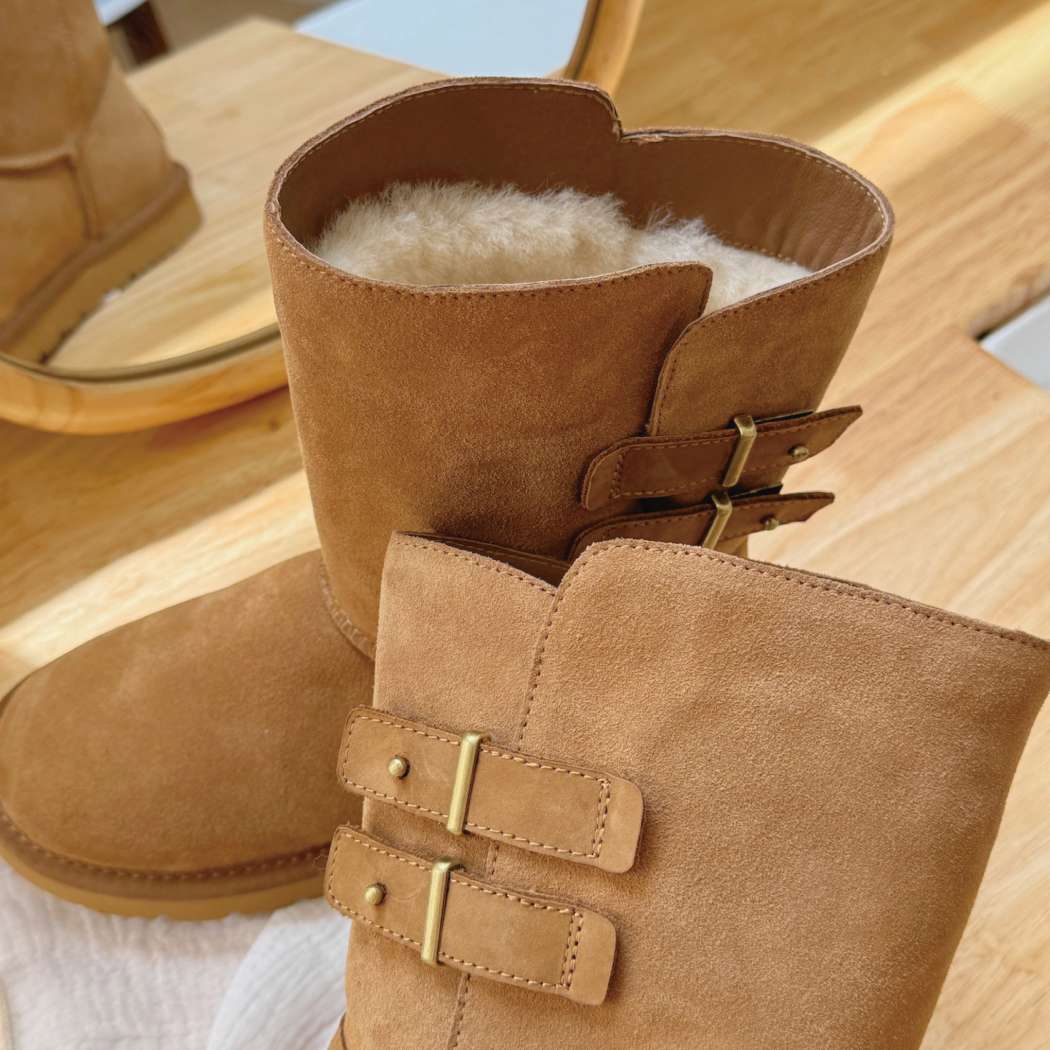 AUSTRALIAN SHEPHERD® UGG Mid-Calf Buckle Boots – Winza | AS3099