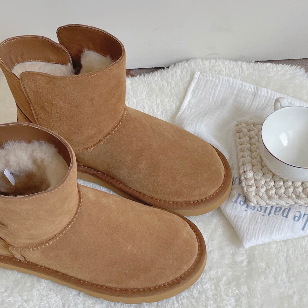 AUSTRALIAN SHEPHERD® UGG Boots Sheepskin Wool Buckle Ankle Mini Winza AS 3100