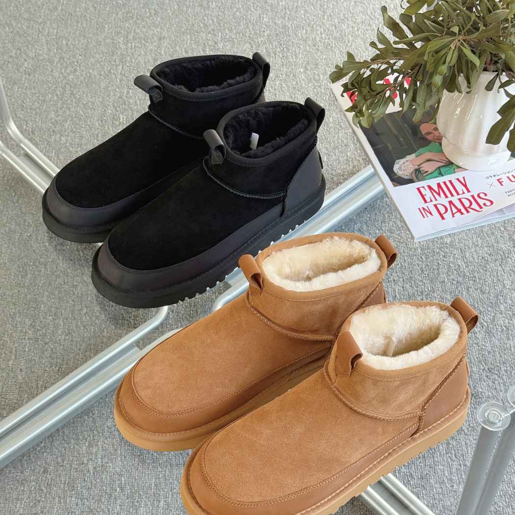 AUSTRALIAN SHEPHERD® Men’s Fyrell Sheepskin Ankle UGG Boots AS 3137