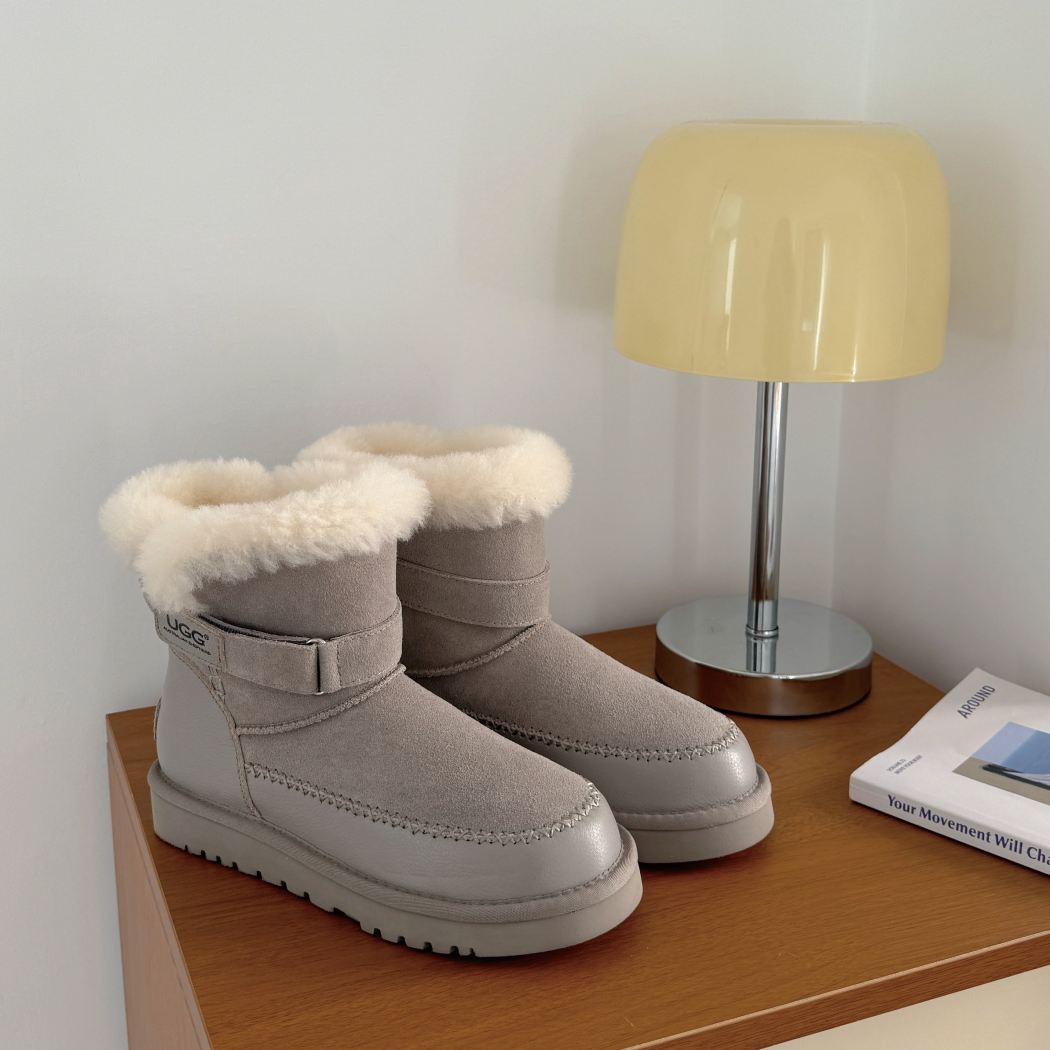 AUSTRALIAN SHEPHERD® UGG Boots Women Sheepskin Wool Collar Ardell AS 3138