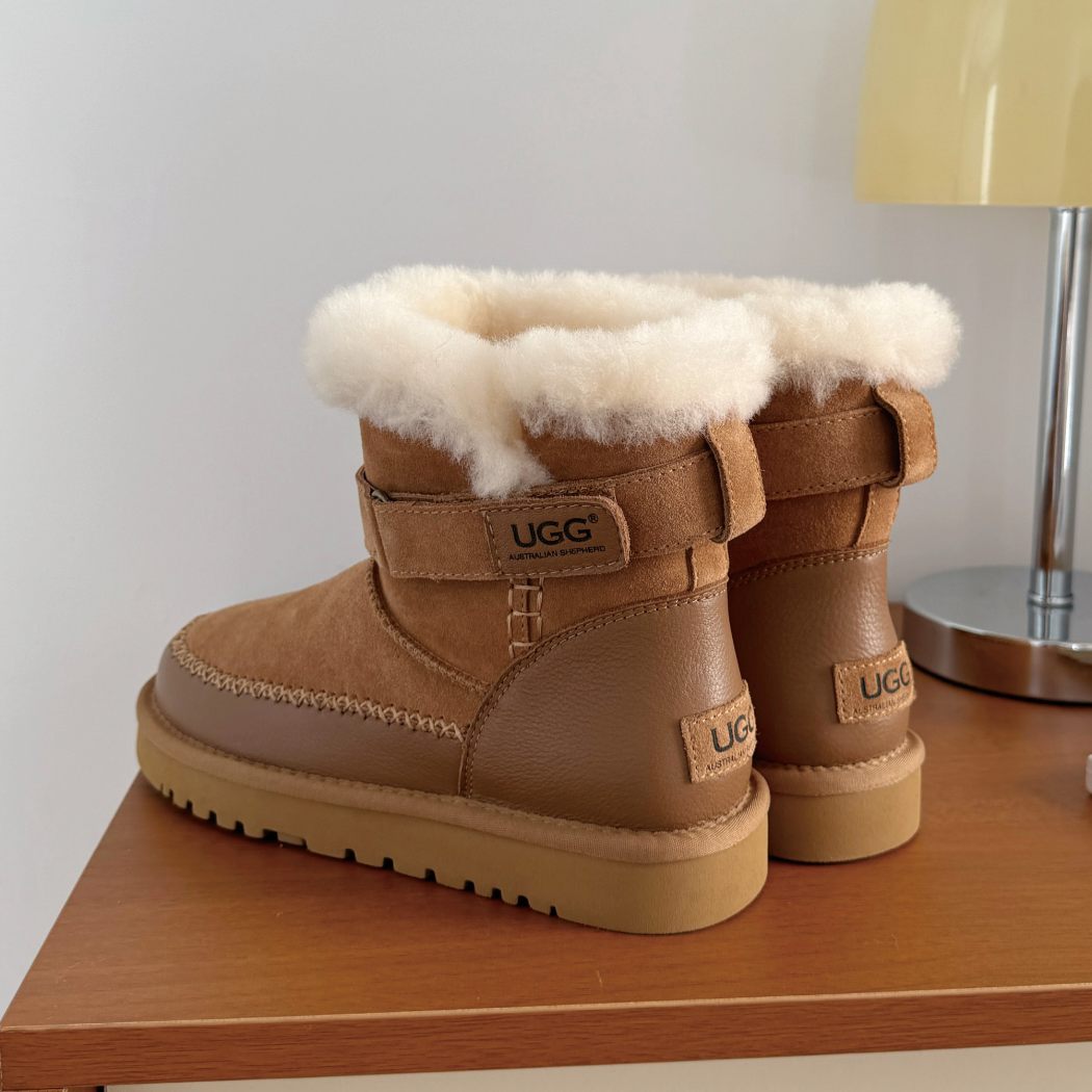 AUSTRALIAN SHEPHERD® UGG Boots Women Sheepskin Wool Collar Ardell AS 3138