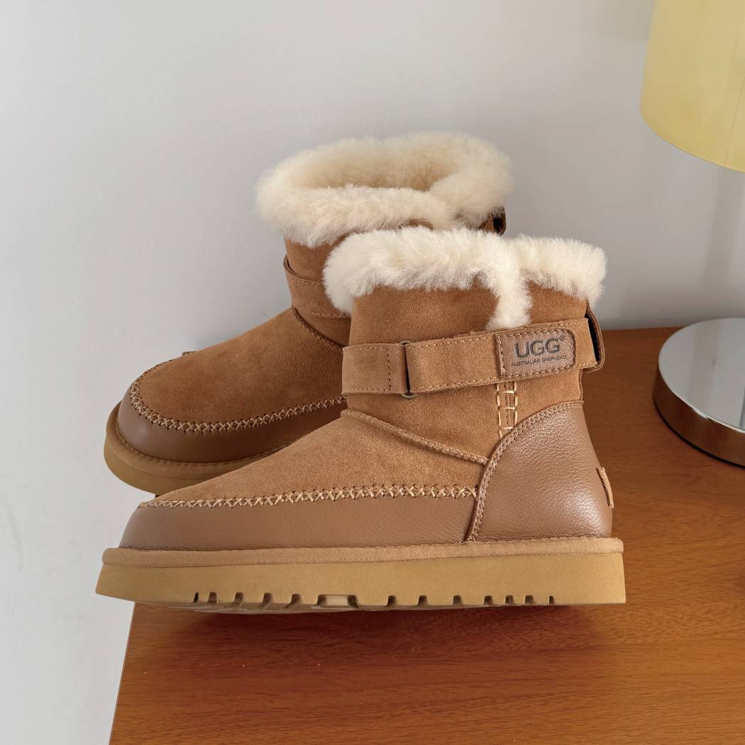 AUSTRALIAN SHEPHERD® UGG Boots Women Sheepskin Wool Collar Ardell AS 3138