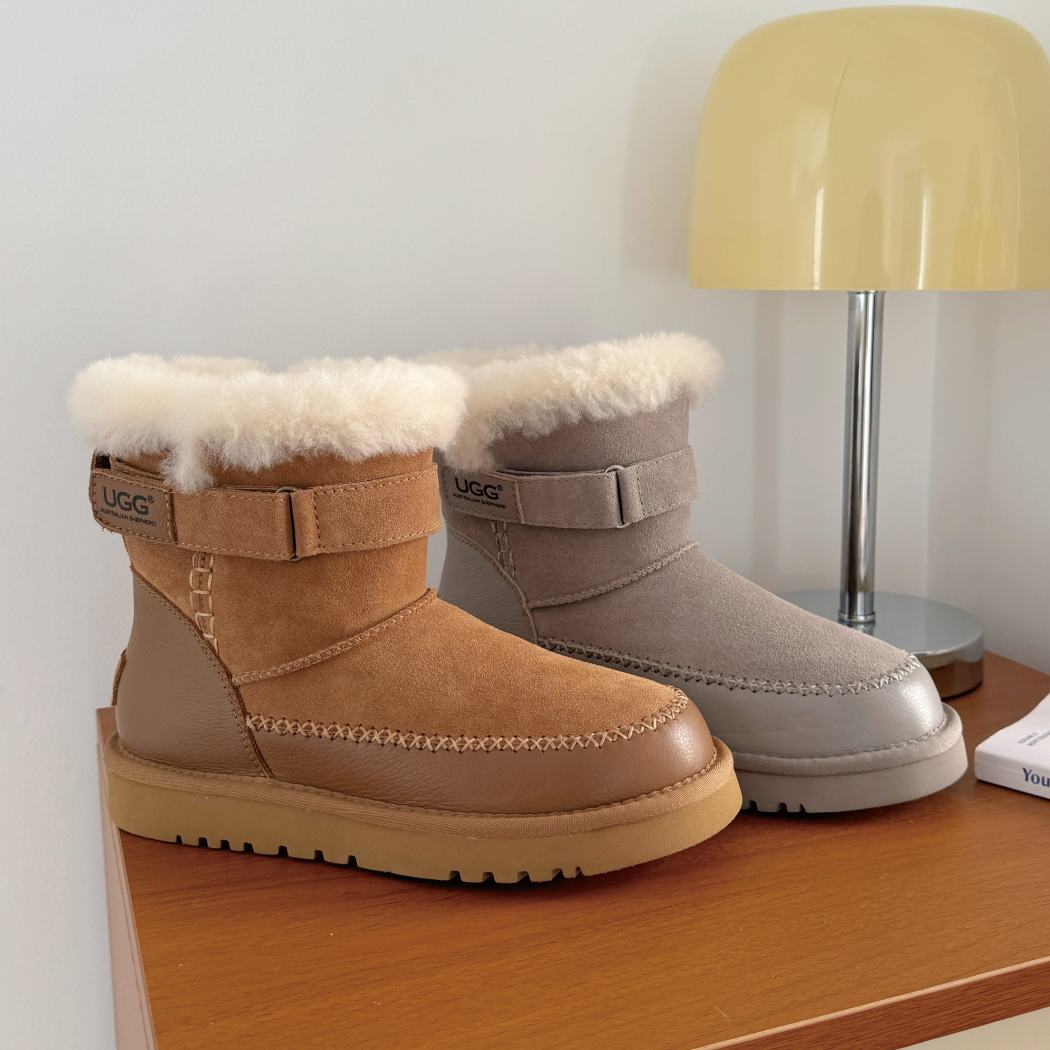 AUSTRALIAN SHEPHERD® UGG Boots Women Sheepskin Wool Collar Ardell AS 3138