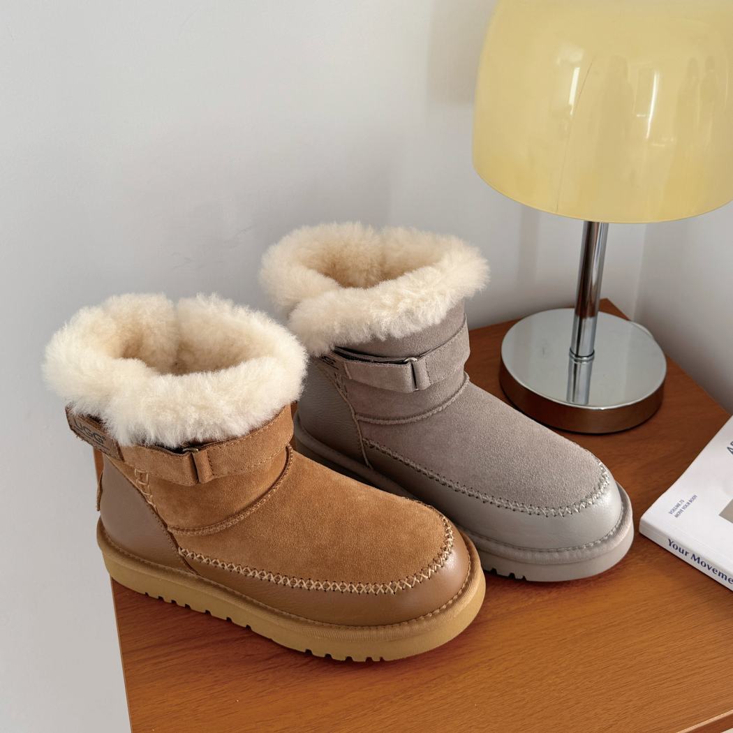 AUSTRALIAN SHEPHERD® UGG Boots Women Sheepskin Wool Collar Ardell AS 3138