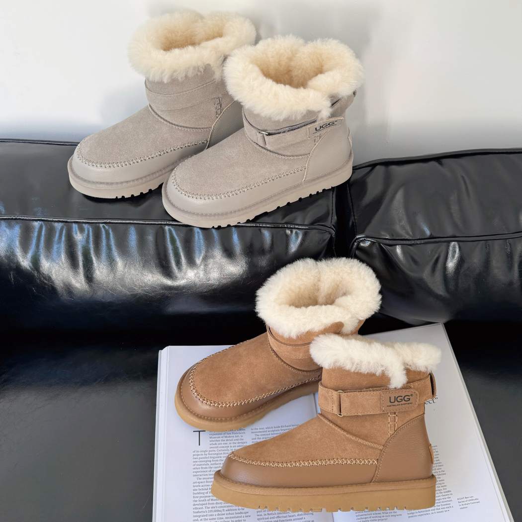 AUSTRALIAN SHEPHERD® UGG Boots Women Sheepskin Wool Collar Ardell AS 3138