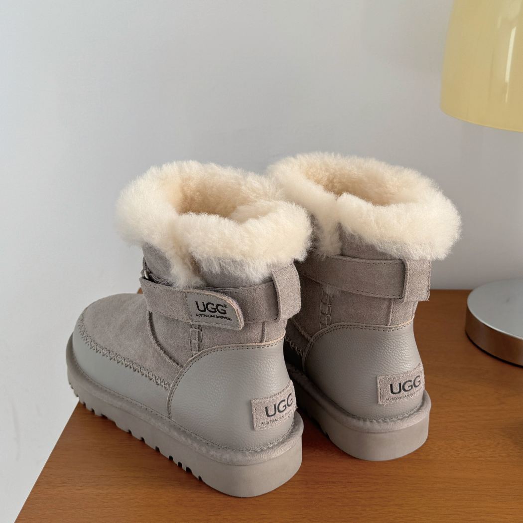 AUSTRALIAN SHEPHERD® UGG Boots Women Sheepskin Wool Collar Ardell AS 3138