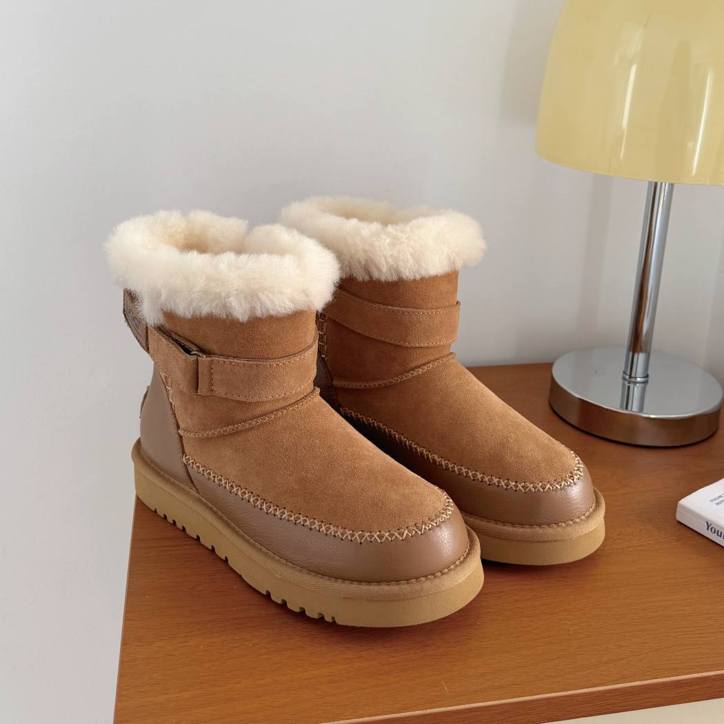 AUSTRALIAN SHEPHERD® UGG Boots Women Sheepskin Wool Collar Ardell AS 3138