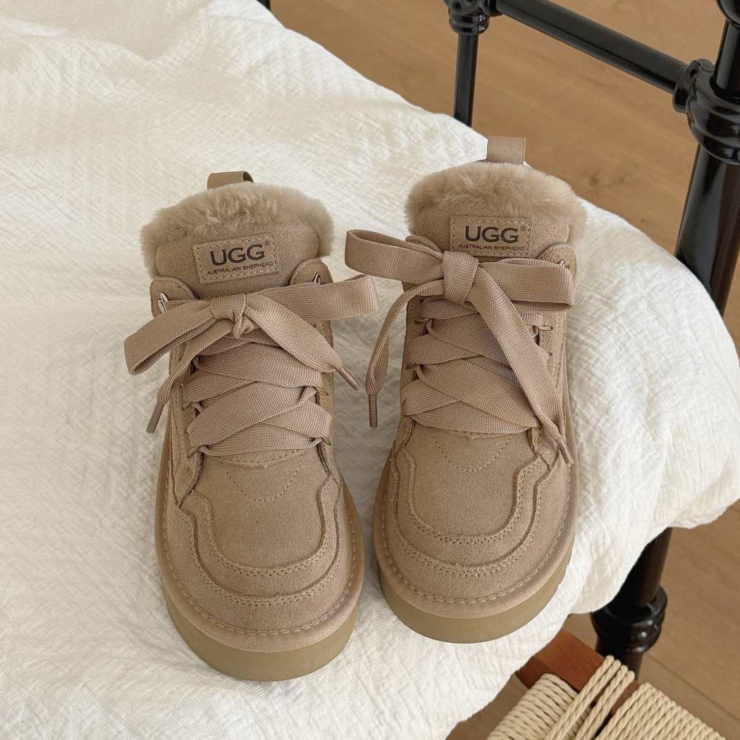 AUSTRALIAN SHEPHERD® UGG Lace-Up Platform Sneakers Parklyn AS 3155