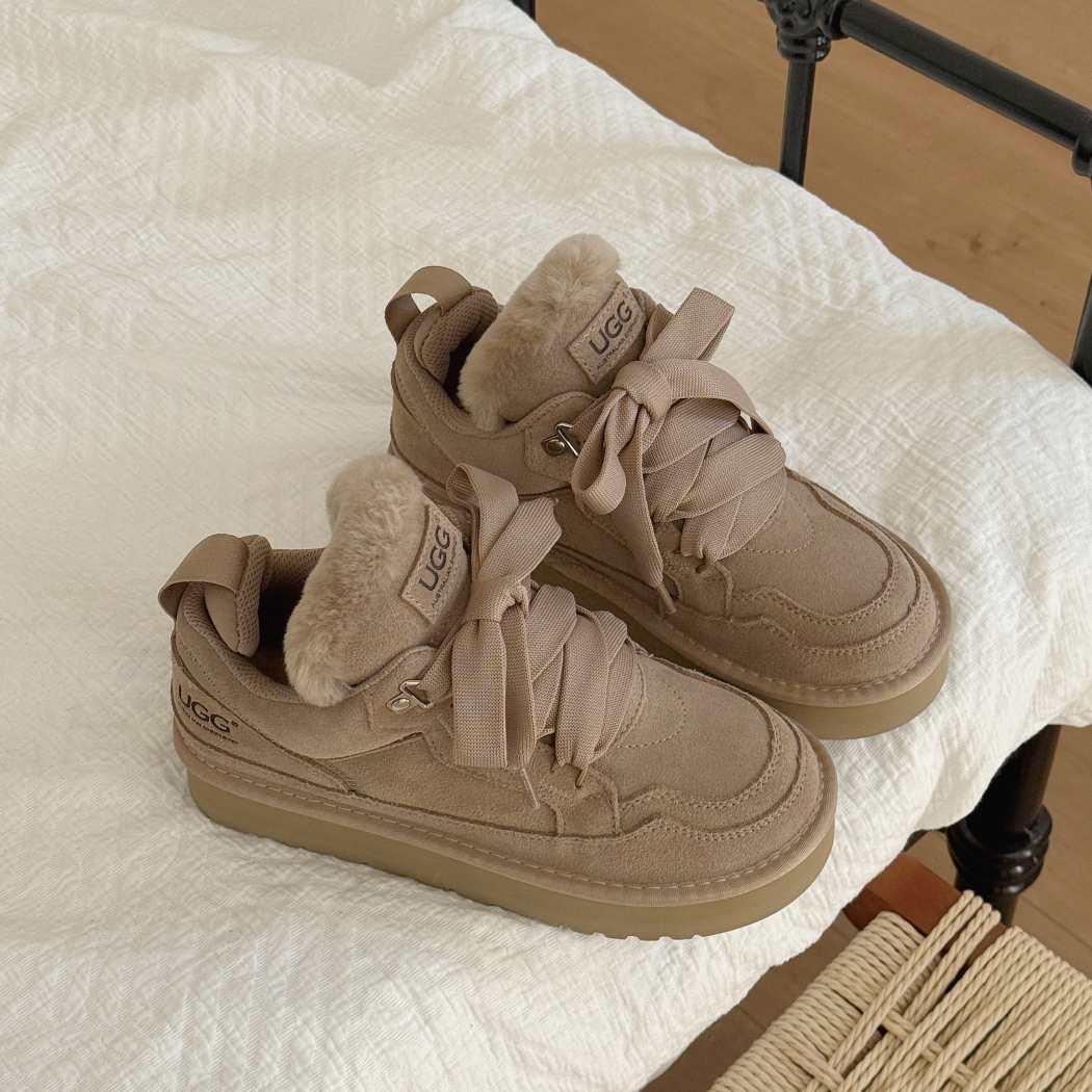AUSTRALIAN SHEPHERD® UGG Lace-Up Platform Sneakers Parklyn AS 3155