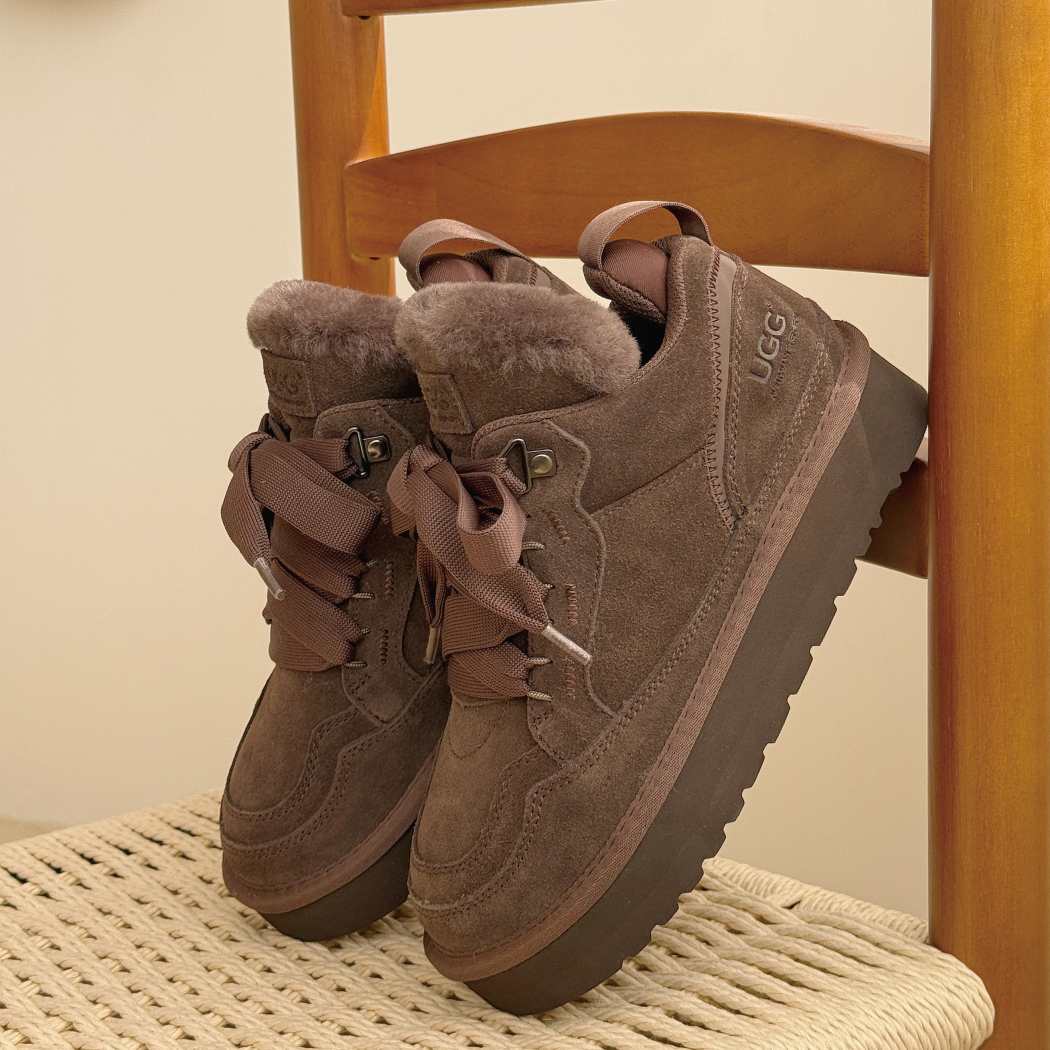 AUSTRALIAN SHEPHERD® UGG Lace-Up Platform Sneakers Parklyn AS 3155
