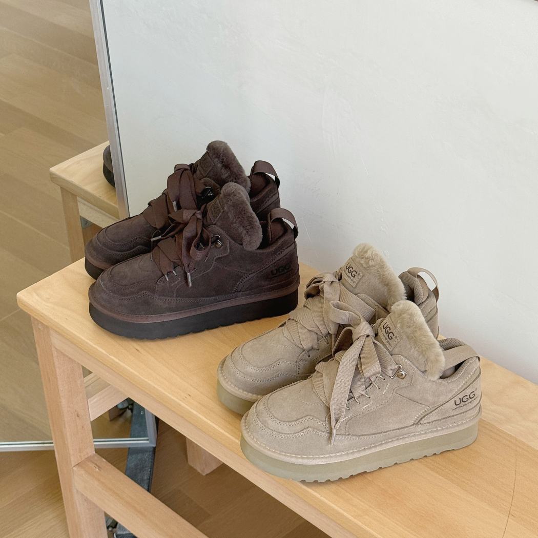 AUSTRALIAN SHEPHERD® UGG Lace-Up Platform Sneakers Parklyn AS 3155