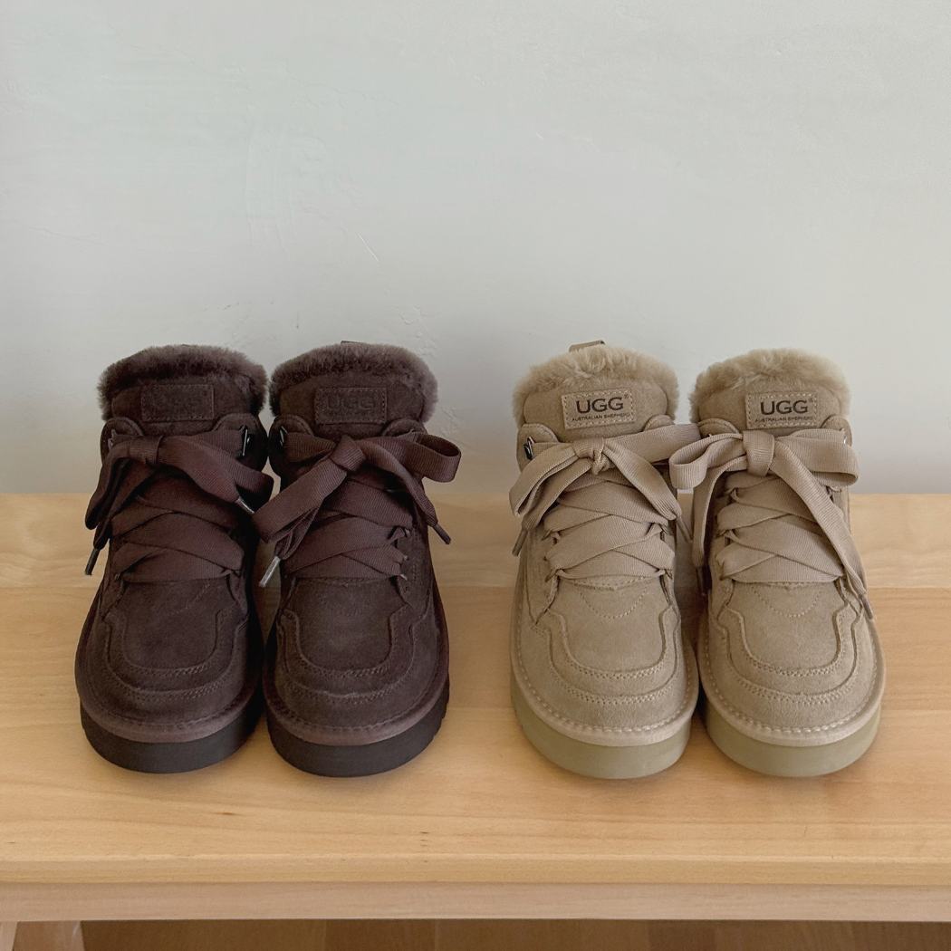 AUSTRALIAN SHEPHERD® UGG Lace-Up Platform Sneakers Parklyn AS 3155